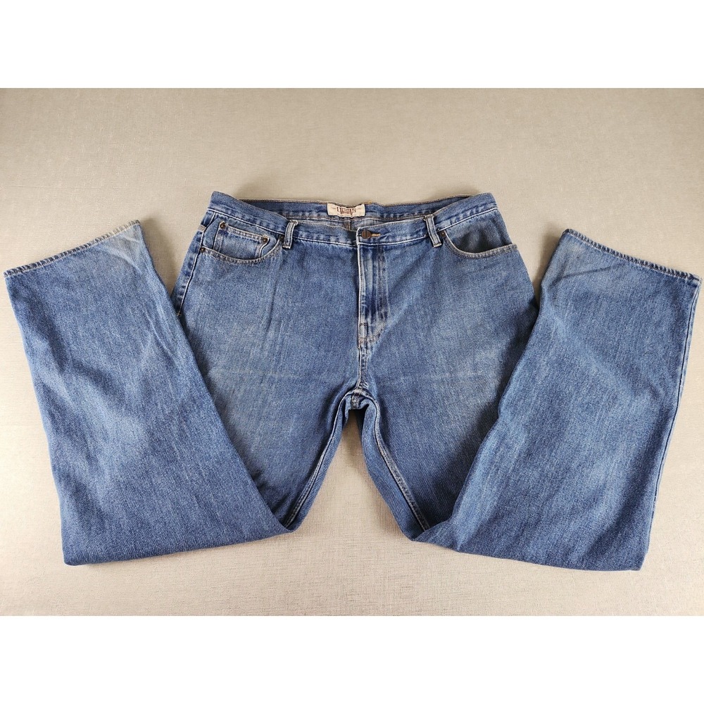 VINTAGE Big Mac Jeans Workwear Mens 40x34 90s Straight Leg Denim Baggy Y2K‎